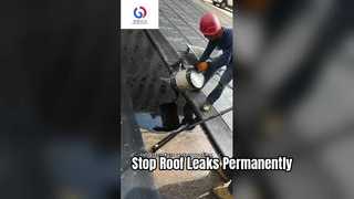 Tired of roof leaks? SBS modified bitumen waterproofing solves it permanently.
