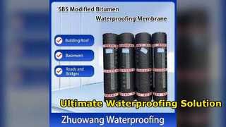 SBS Elastic Asphalt Membrane Waterproofing Solution